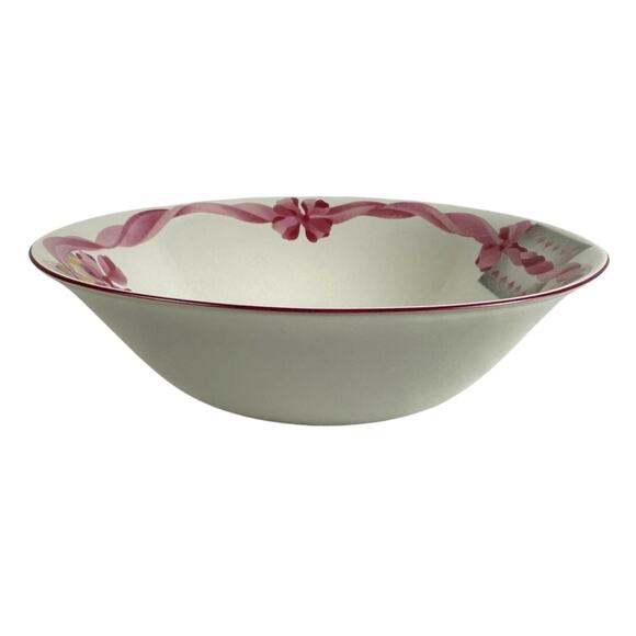 Sango Home for Christmas 1992 Indonesia Black Mark #4829 Serving Bowl-9.25" - Picture 2 of 9